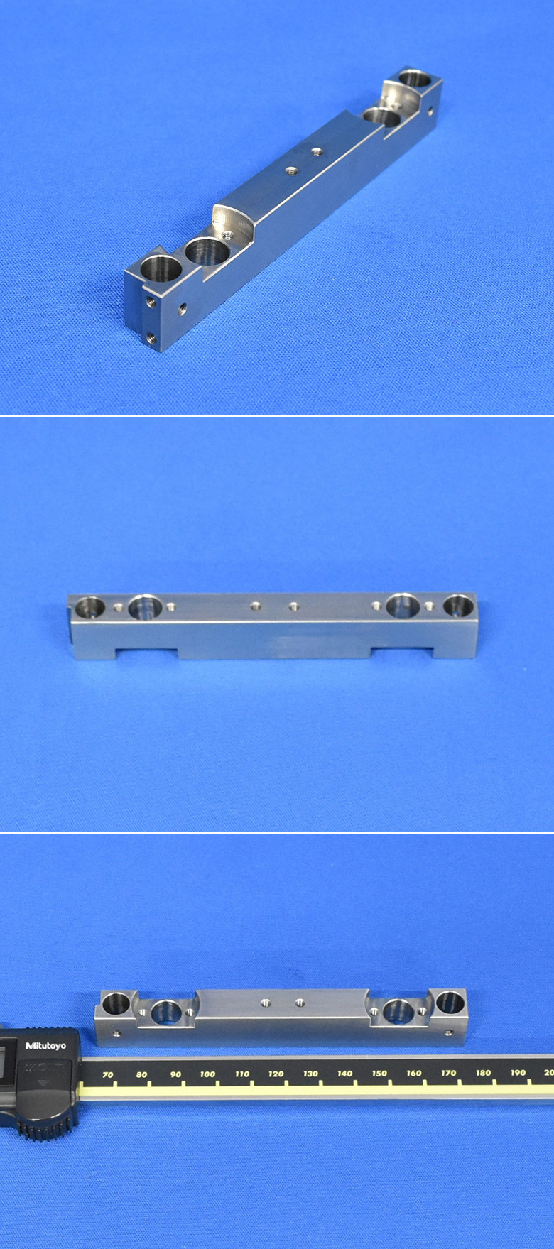 SUS304材の精密機器部品（マシニング加工・形状違い6）