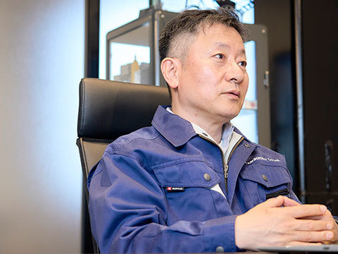阪井金属製作所　代表取締役社長　阪井博史