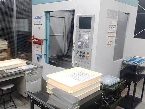 5Sチェックを経て清掃・維持管理された加工機械