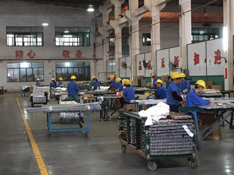 中国広州のアルミ押し出し工場に行ってきました