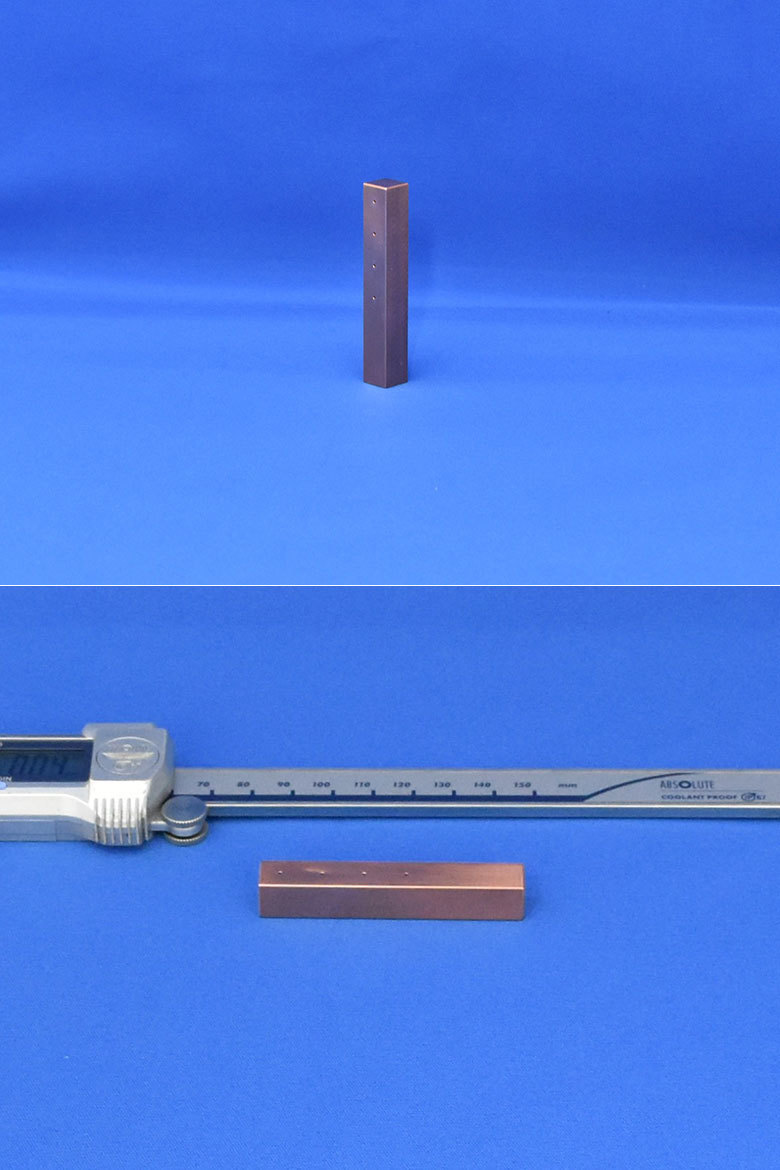 実験用部品（切削加工／マシニング加工／中国製）