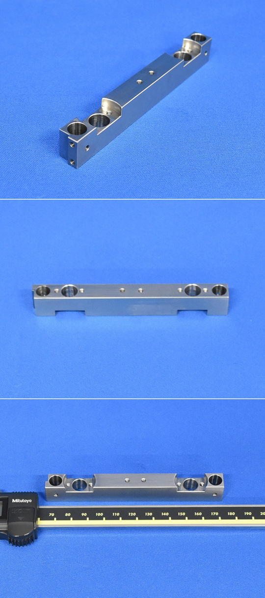 SUS304材の精密機器部品（マシニング加工・形状違い6）