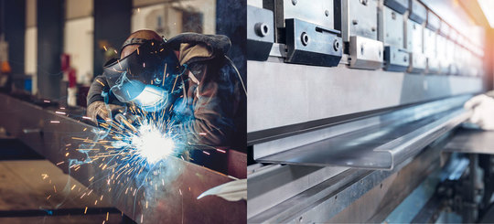 製缶加工と板金加工の違い 厚板溶接と薄板曲げの比較